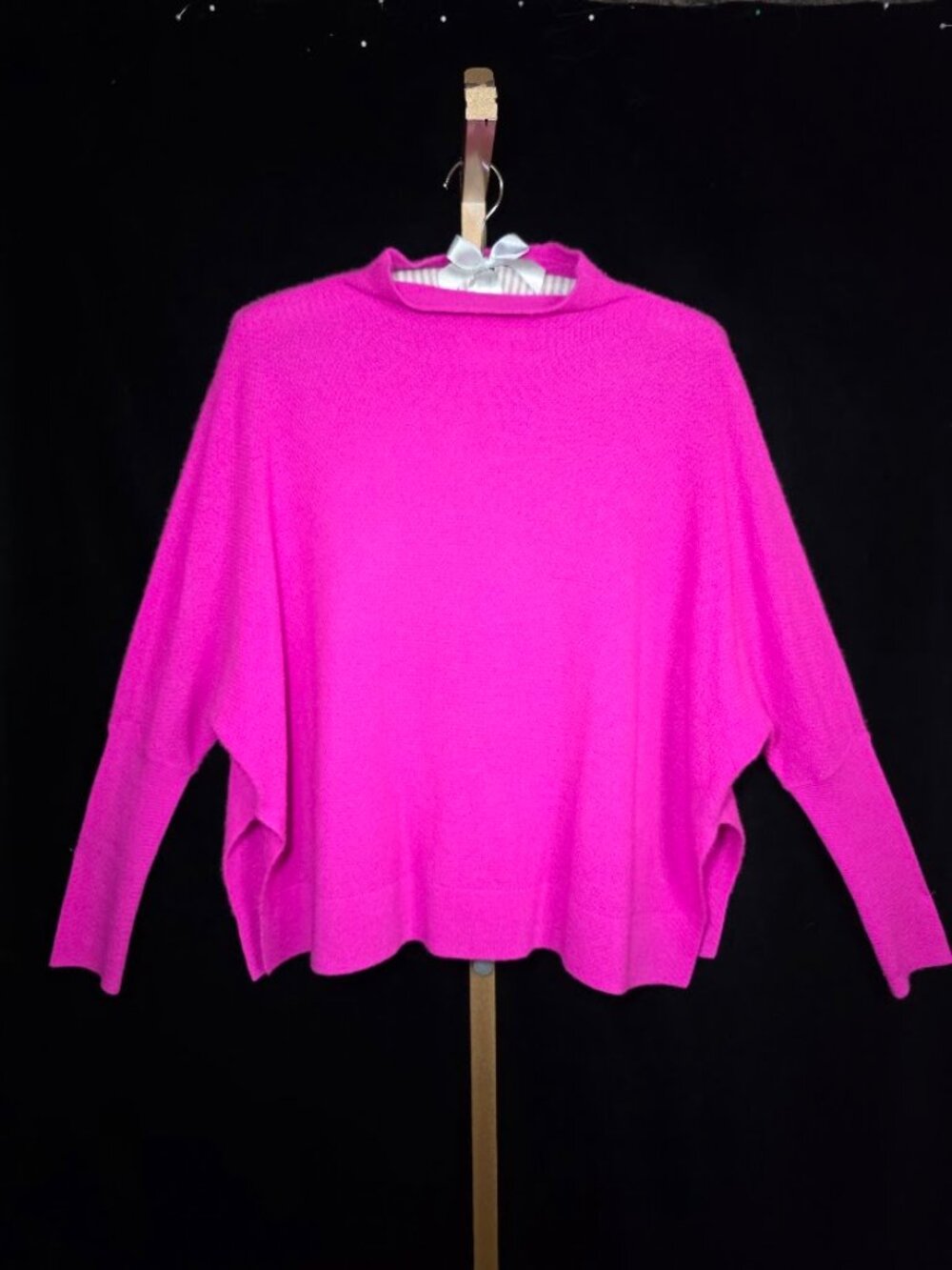 Maeve "The Shea" Oversized Boxy 100% Cashmere Sweater Anthropologie S